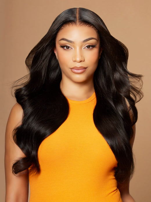 Klaiyi Body Wave Lace Frontal Closure Deals, 13*4 Ear to Ear, Free Part, 100% Virgin Human Hair