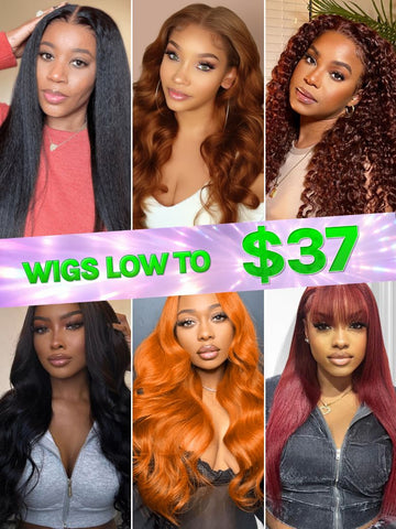 Low To $37 | Klaiyi Affordable Wigs Friday Blowout Mega Sale Ship In 24Hrs Flash Sale In Stock