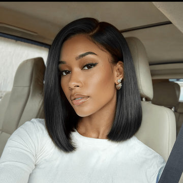 Extra 50% Off Code HALF50 | Klaiyi Put On and Go Glueless Bob Wig 13x4 Pre Everything/ 7×5 Bye Bye Knots Pre-Cut Lace Wig Beginner Friendly Flash Sale