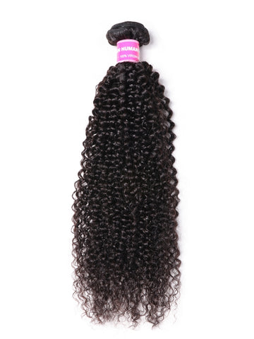 Klaiyi Hair 4 Bundles Kinky Curly Virgin Brazilian Human Hair Weave Best Unprocessed Human Hair