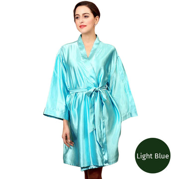 Exclusivo para Nuevos Usuarios Robe de Seda Lujosa Ropa de Noche Sexy Múltiples Colores Disponibles | Regalo Especial