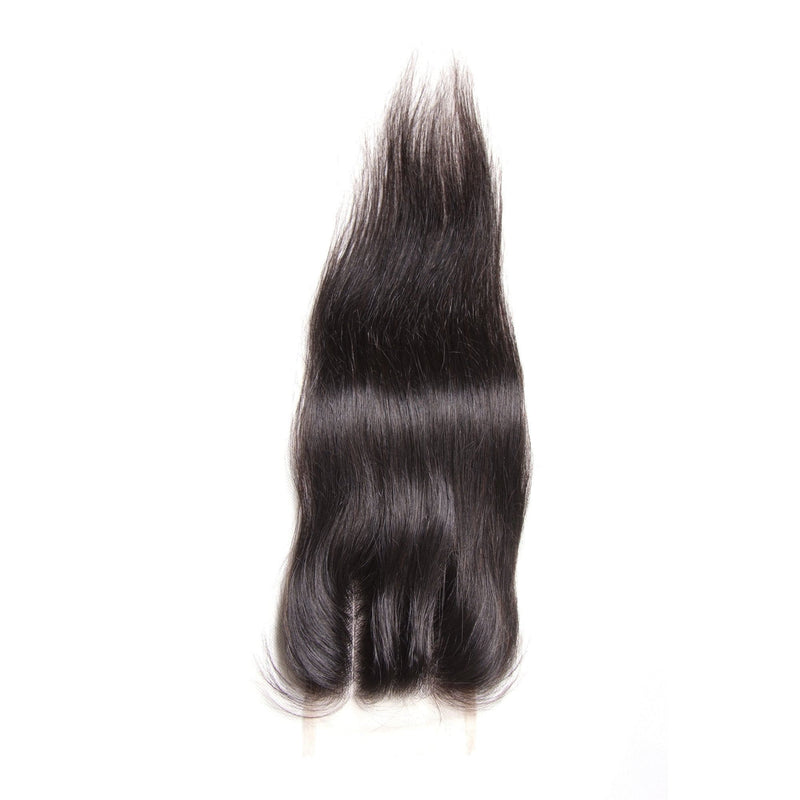 Klaiyi Straight Virgin Hair Lace Closure 100% Human Hair