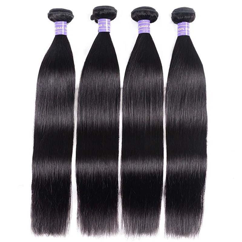 Black Color Human Hair 4 Bundles Flash Sale Low To $58.99, Limited Stock!