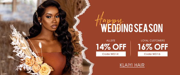 Wedding Hair Season Sale - Klaiyi Hair