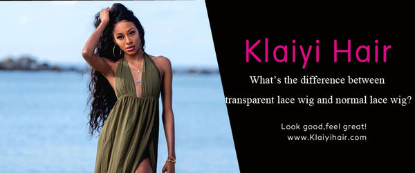 Difference between a transparent and normal lace wig