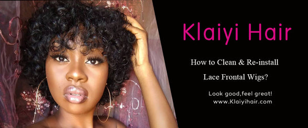 How to Clean & Re-install Lace Frontal Wigs?