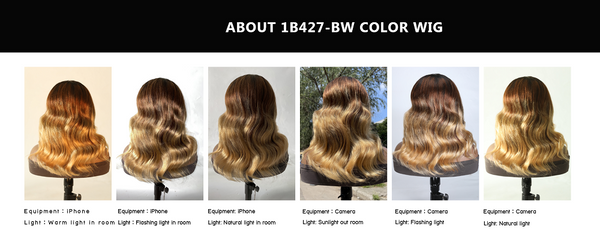 What color is natural on a wig?