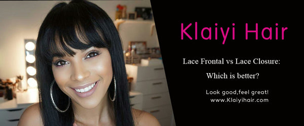 Lace Frontal vs Lace Closure: Which is better?