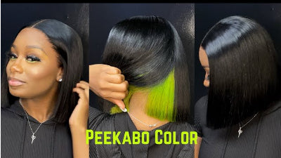 Peekaboo Hairstyles: The Hidden Hair Trend To Know