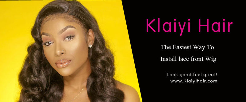 The Easiest Way To Install lace front Wig