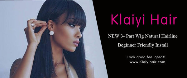 The Versatility NEW 3- Part Wig In Klaiyi