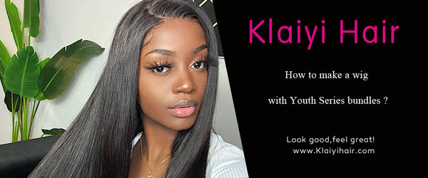 How to make a wig with Youth Series bundles ?