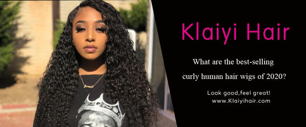 What are the best-selling curly human hair wigs of 2020?