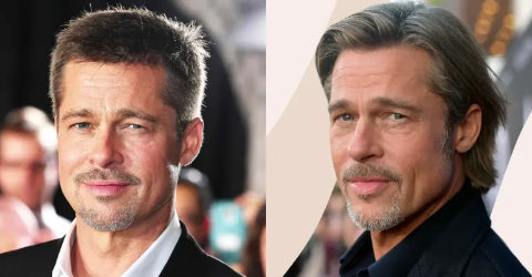 Does Brad Pitt have a hair wig