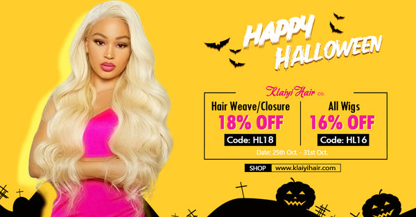 Klaiyi Hair Halloween Carnival Up To 18% Discount