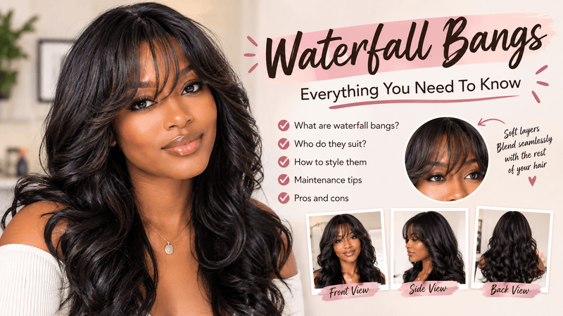 Waterfall Bangs:Everything You Need To Know About Hair Trend
