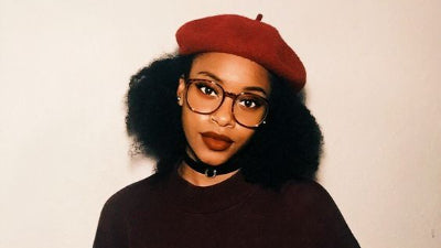 how to wear a wig with glasses