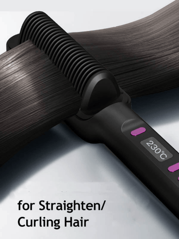 New Customer Exclusive: Gift for Just $9.99 | Upgrade Anti-Scald Hair Straightener Brush Flash Sale