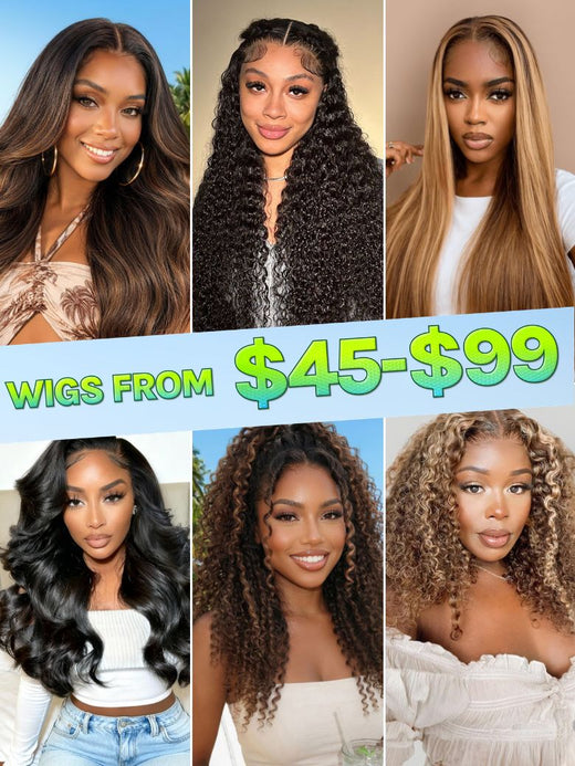 [Wigs From $45-$99] Klaiyi Midweek Limited Stock Flash Sale