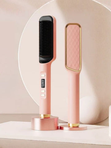 New Customer Exclusive: Gift for Just $9.99 | Upgrade Anti-Scald Hair Straightener Brush Flash Sale