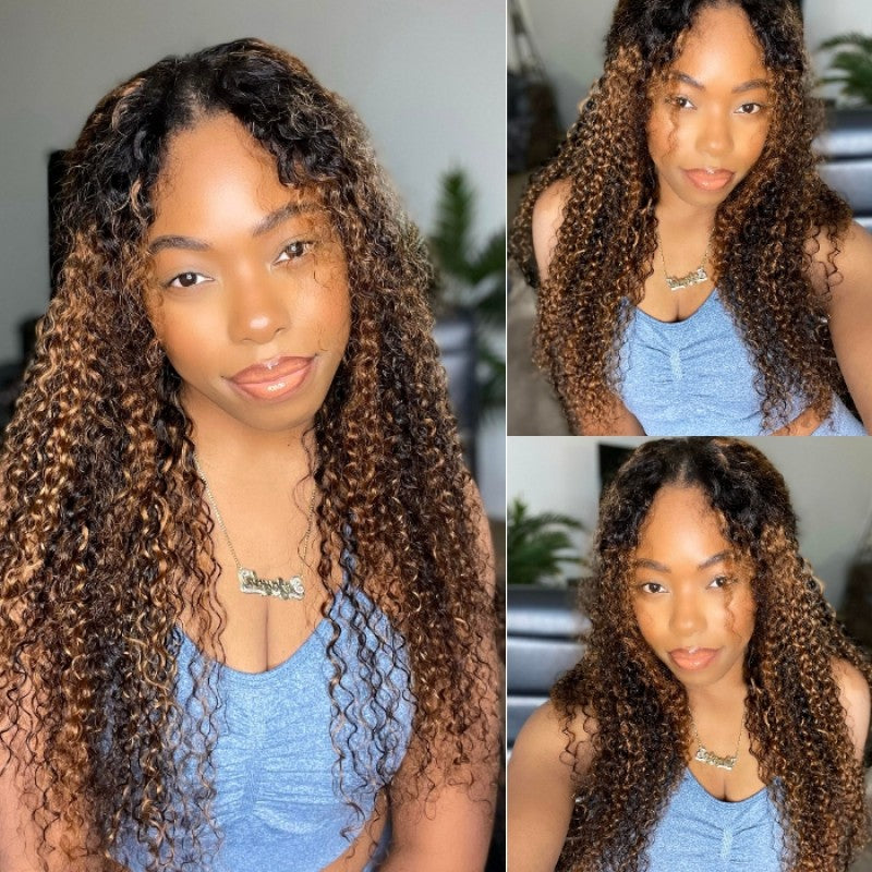 50% OFF | Jerry Curly U Part Wig Real Scalp Great Protective Flash Sale