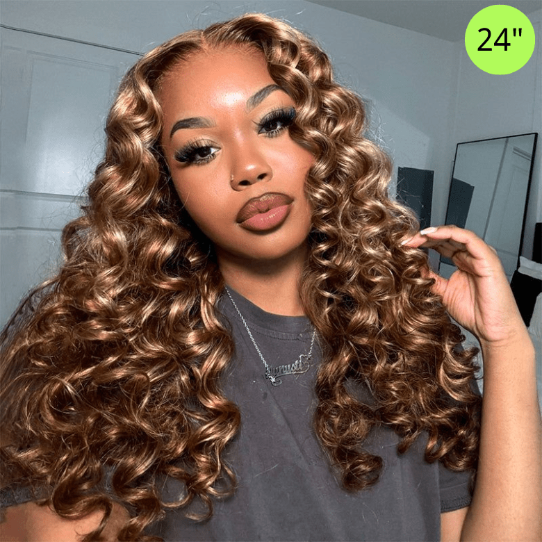$99=24" Wig | Klaiyi Black Friday Bonus Sale 100% Human Hair Wigs Limted Stock Flash Sale