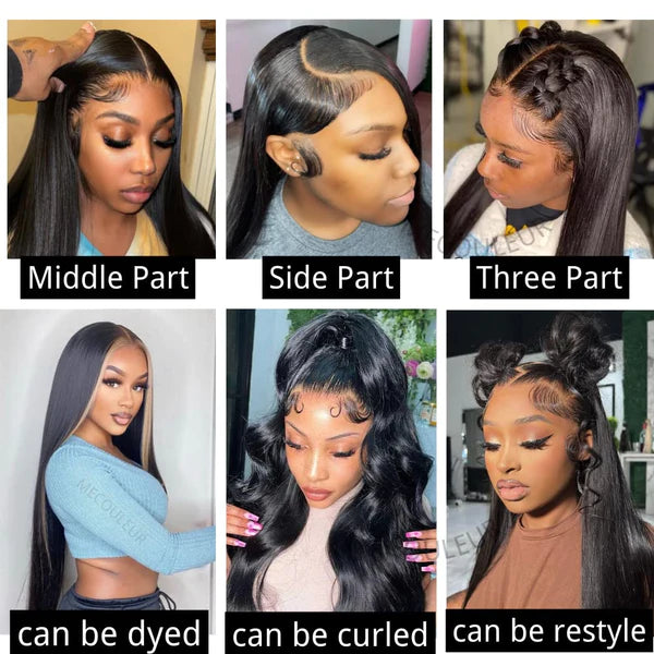Klaiyi 180% 13*4 Lace Front  Silky Straight Wig Flash Sale