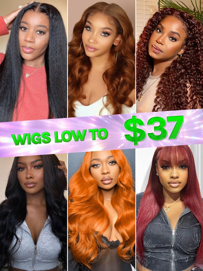 Low To $37 | Klaiyi Affordable Wigs Friday Blowout Mega Sale Ship In 24Hrs Flash Sale In Stock