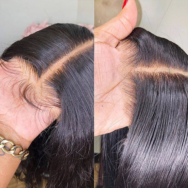 Klaiyi 250% Lace Wig Pre-Cut Glueless Wear&Go 6*4.75 Lace  Wig Flash Sale