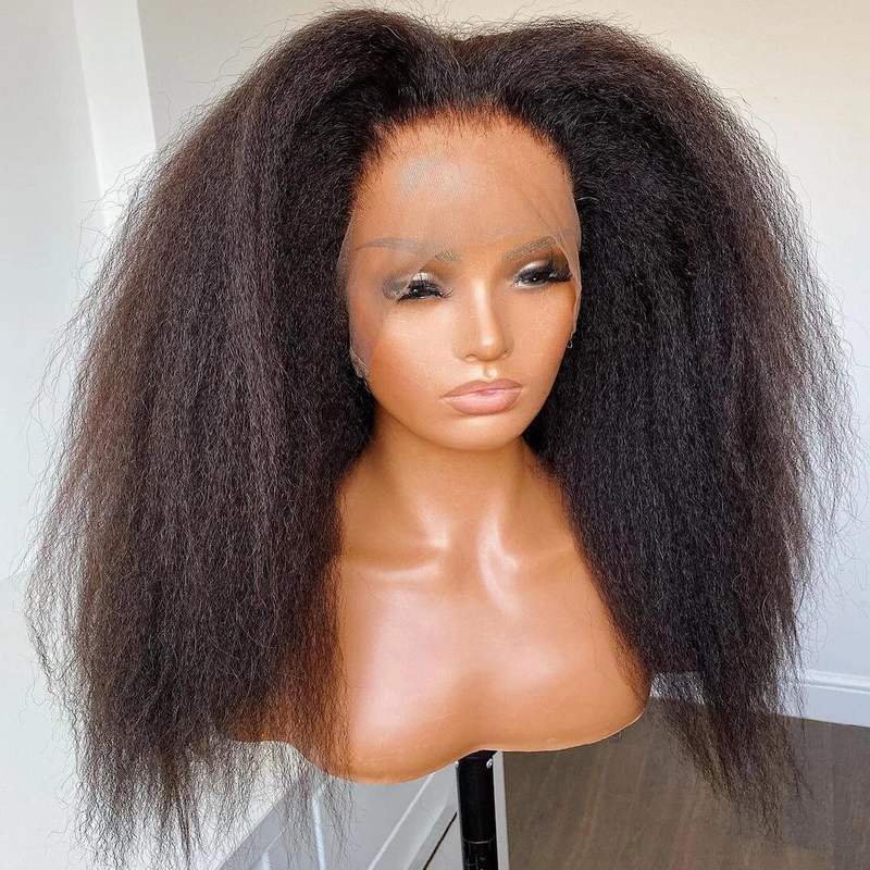 Low to $72 Deal |  4C Kinky Curly /Kinky Straight 13x1 T Part Lace Wig Flash Sale