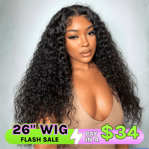 Flash Sale 24''-26''Wigs Pay In 4: $34 Included Different Styles VIP Member Special Offer