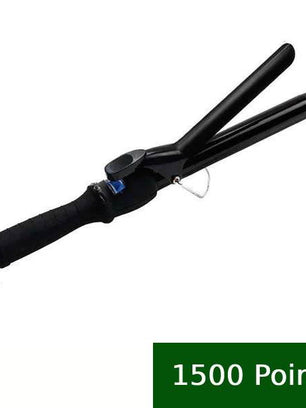 1500 Points | Professional Series Curling Iron 1.25 inch Dual Voltage for Traveling, Hair Waving Style Tool