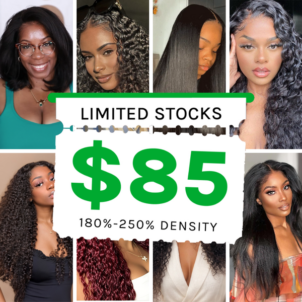 180-250% Density Wig| Price Assassination Weekend Mega Sale Limited Stock Flash Sale