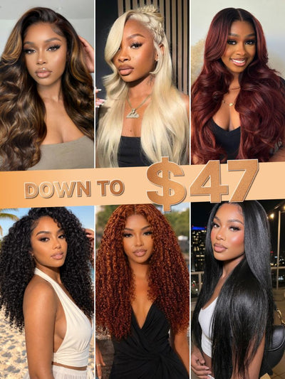 Low To $47 | Klaiyi Affordable Wigs Friday Blowout Mega Sale Ship In 24Hrs Flash Sale In Stock