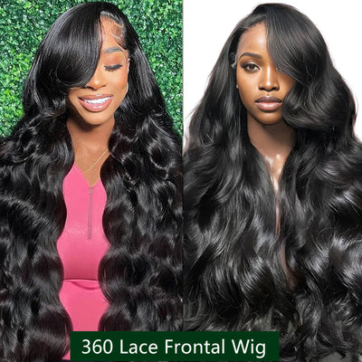 360 human hair wig