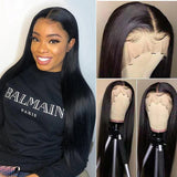 Klaiyi 180% 13*4 Lace Front  Silky Straight Wig Flash Sale