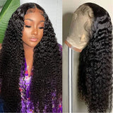 Klaiyi Pre-Cut 5x5 HD Clear Lace Put On and Go Glueless Wig Body Wave/Straight/Curly Hair