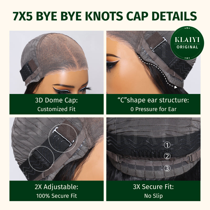 Extra 60% OFF | Klaiyi Balayage Blonde Highlight Jerry Curly 13x4 Lace Front Glueless Wig Precolored Ombre Hair
