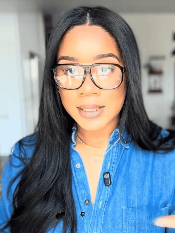 100 $ de réduction | Code : SAVE100 Perruque Klaiyi New Yaki Straight V Part Wig Upgrade U Part Wig Meets Real Scale Prête à porter sans colle