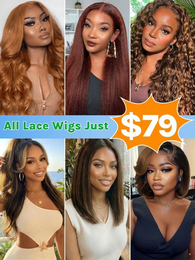 All Lace Wigs Just $79 | Klaiyi Midweek Special Offer 24Hrs Shiping Out Limited Stock Flash Sale