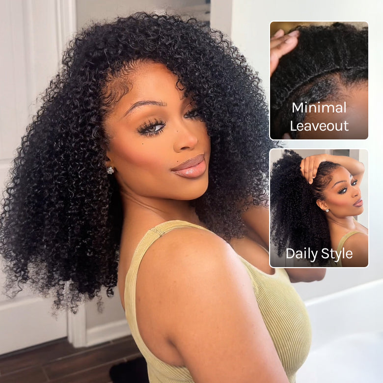upgraded half wig