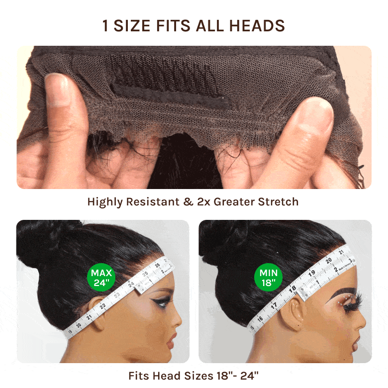 Klaiyi 360 Lace Water Wave Wig Pre-Everything  With Invisi Drawstring