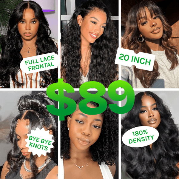 [ALL WIGS $89] Member Day 180% Density| Bye Bye Knots| 360 Full Lace| HD Lace Wigs Limited Stock VIP Member Flash Sale