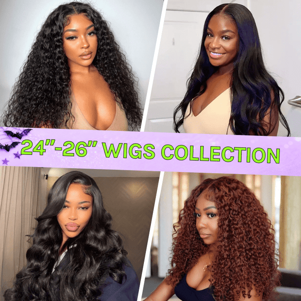 Flash Sale 24''-26''Wigs Pay In 4: $34 Included Different Styles VIP Member Special Offer