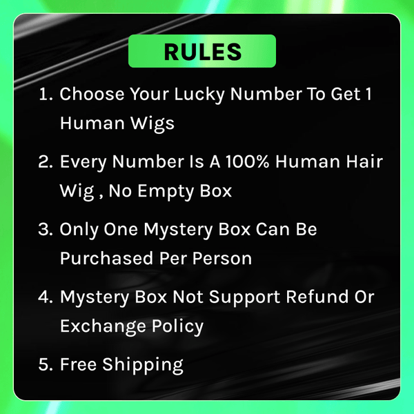 Klaiyi Mystery Box Only $69  Win 24" 13x4 Pre-everything Wig Valued $259 Flash Sale