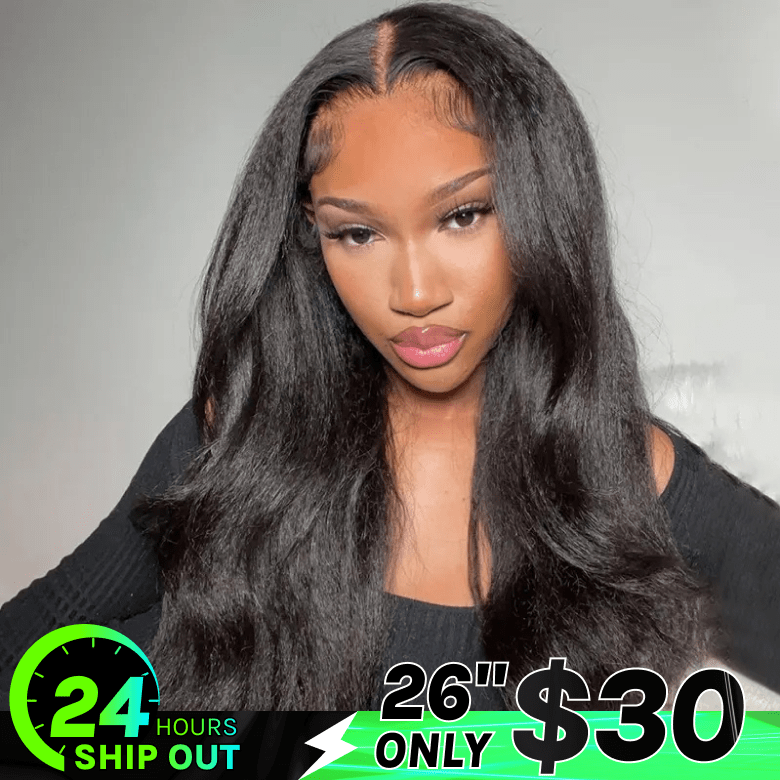 $30 =26" Pre Everything Wig Black Friday VIP Member Sale 100% Human Hair Wig Limited Time Flash Sale