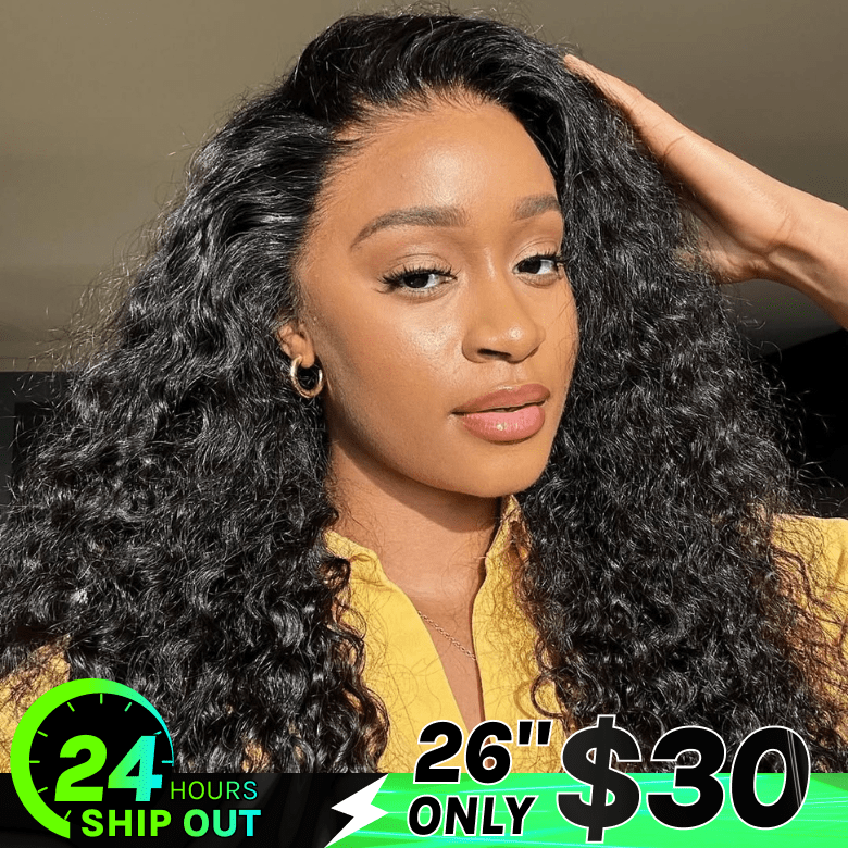 $30 =26" Pre Everything Wig Black Friday VIP Member Sale 100% Human Hair Wig Limited Time Flash Sale
