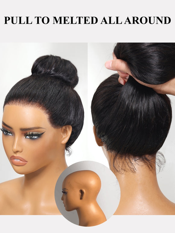 Klaiyi 360 Lace Water Wave Wig Pre-Everything  With Invisi Drawstring