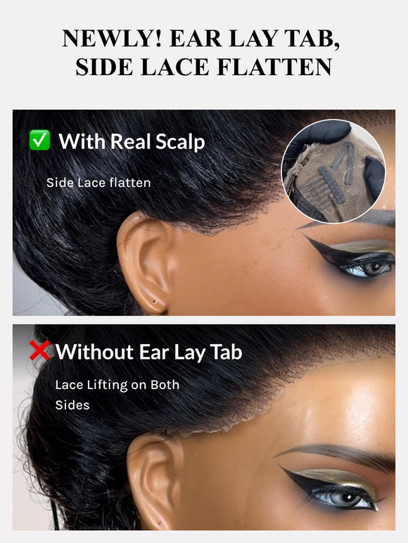 Klaiyi 360 Lace Water Wave Wig Pre-Everything  With Invisi Drawstring