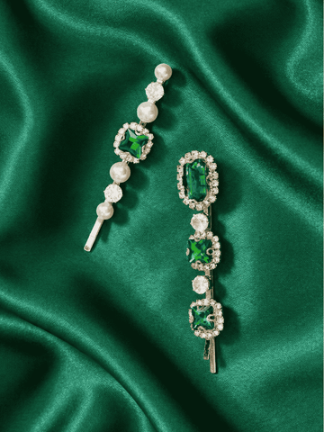 Klaiyi Free Gifts Elastic Headban And Alligator Clip Salon Perm Hair Dye Plastic Hairpin Wig Clip Haircut Partition Styling Clip Supplies